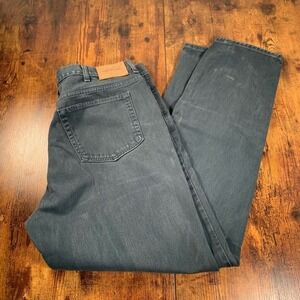 Calvin Klein Men Jeans 38x32 Teal  Vintage Easy Fit‎ Zip Fly Denim Made in USA